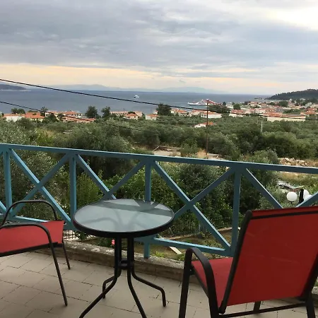 Thassos, Limenas, Sea View With Garden